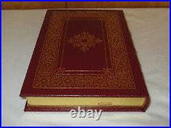 SIGNED FIRST EDITION Easton Press FORREST GUMP Winston Groom LEATHER FINE RARE