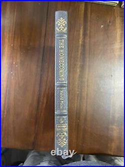 SIGNED FIRST EDITION Easton Press THE HOMECOMING Harold Pinter LEATHER FINE RARE