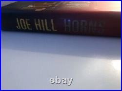 SIGNED FIRST EDITION Horns by Joe Hill (Hardcover)