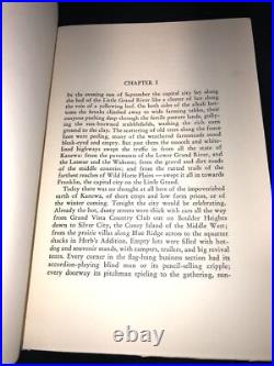 SIGNED FIRST Edition CAPITAL CITY by Mari Sandoz 1939 facism Nebraska RARE