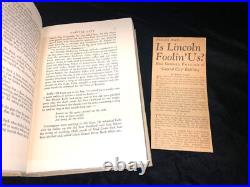 SIGNED FIRST Edition CAPITAL CITY by Mari Sandoz 1939 facism Nebraska RARE