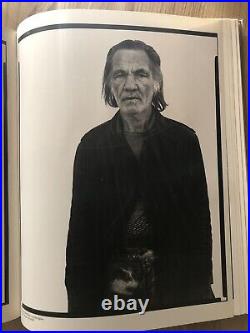 SIGNED FIRST Edition Photography Book In The American West Richard Avedon