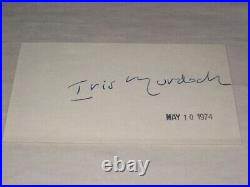 SIGNED FLIGHT FROM THE ENCHANTER IRIS MURDOCH Chatto Windus FIRST EDITION DW 1ST