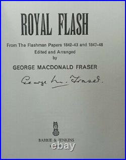 SIGNED Flashman complete set George Macdonald Fraser first edition