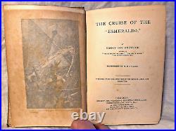 SIGNED Harry Collingwood to his son The Cruise of the Esmeralda 1st/1st 1894