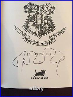 SIGNED Harry Potter and the Order of the Phoenix, Hardback, First Edition