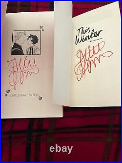 SIGNED Heartstopper Vol 5 + SIGNED This Winter by Alice Oseman