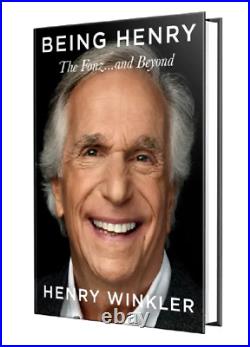 SIGNED Henry Winkler Book Being Henry The Fonz And Beyond First Edition & COA
