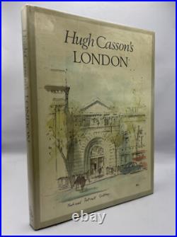 SIGNED Hugh Casson's LONDON 1983 First edition in Original Dust-Jacket
