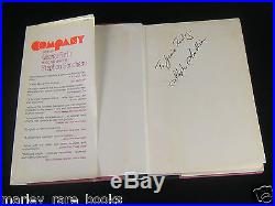 SIGNED/INSCRIBED Stephen Sondheim COMPANY (1970) First Edition F/F superb