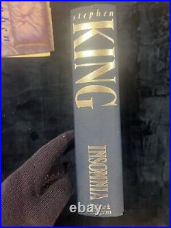 SIGNED Insomnia by Stephen King (UK 1st Edition, 1st Print) (Hardcover)