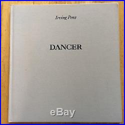 SIGNED Irving Penn DANCER Nazraeli Press First Edition Alexandra Beller