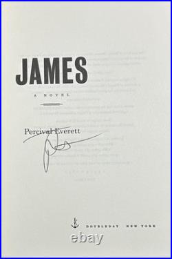 SIGNED JAMES by Percival Everett Pulitzer! 1st Edition/1st Printing New! 2024