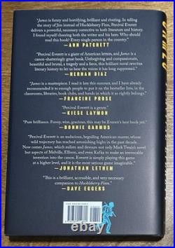 SIGNED JAMES by Percival Everett Pulitzer! 1st Edition/1st Printing New! 2024