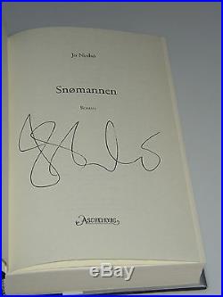 SIGNED JO NESBO SNOMANNEN (SNOWMAN) TRUE NORWEGIAN FIRST EDITION HARRY HOLE 2007