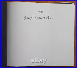 SIGNED JOSEF KOUDELKA GYPSIES 1975 1ST EDITION & PRINTING WithDUST JACKET