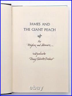 SIGNED James and the Giant Peach FIRST EDITION Roald DAHL 1961
