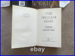 SIGNED John Grisham THE PELICAN BRIEF First edition UK