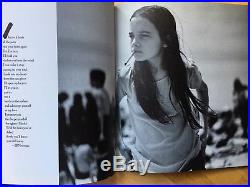 SIGNED Joseph Szabo ALMOST GROWN First Edition Teenage Smokers Angst Poetry