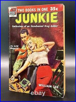 SIGNED Junkie FIRST EDITION William Lee / Burroughs / Corso 1953 Junky