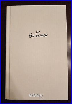 SIGNED & LIKE NEWThe Goldfinch by Donna Tartt, First Edition, 1st Print, HC DJ