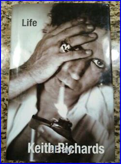 SIGNED Life by Keith Richards (2010, Hardcover) AUTOGRAPHED FIRST EDITION 1ST