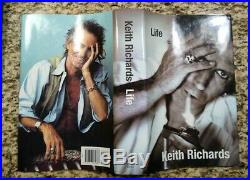 SIGNED Life by Keith Richards (2010, Hardcover) AUTOGRAPHED FIRST EDITION 1ST