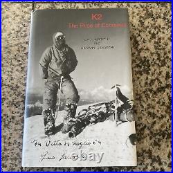 SIGNED Lino Lacedelli K2 Mountaineering Climbing Ephemera Limited 1st Slipcase