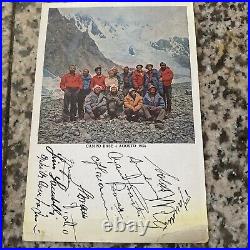 SIGNED Lino Lacedelli K2 Mountaineering Climbing Ephemera Limited 1st Slipcase