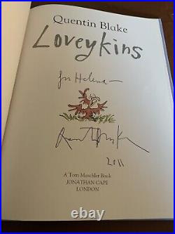 SIGNED Loveykins Quentin Blake First UK Edition (1/1) HB 2002