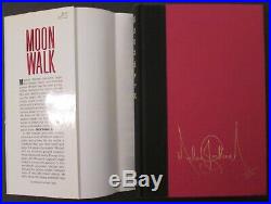 SIGNED MICHAEL JACKSON MOONWALK BOOK Stated First Edition HCDJ Autobiography