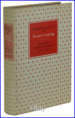 SIGNED Mastering the Art of French Cooking JULIA CHILD 1961 Stated First Edition