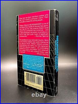SIGNED Neuromancer FIRST EDITION 1st Printing William GIBSON 1984