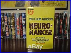 SIGNED Neuromancer William Gibson First Edition 1st Printing 1984 NOT EXLIB! UK