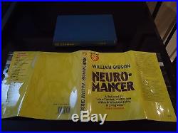 SIGNED Neuromancer William Gibson First Edition 1st Printing 1984 NOT EXLIB! UK