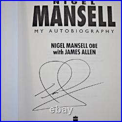 SIGNED Nigel Mansell My Autobiography 1st/1st 1995