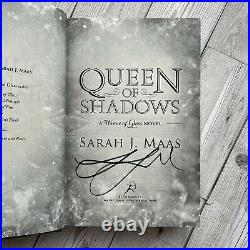 SIGNED Queen of Shadows by Sarah J Maas 1st/1st Hardback