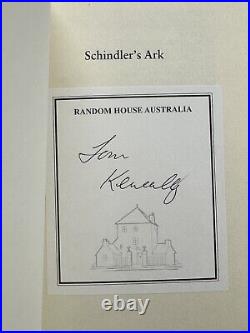 SIGNED Schindler's Ark, Thomas Keneally. 1982. 1st Edition. Booker Prize winner