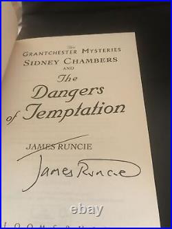 SIGNED Set X7 Grantchester Novels 1st Ed Beautiful Condition James Runcie