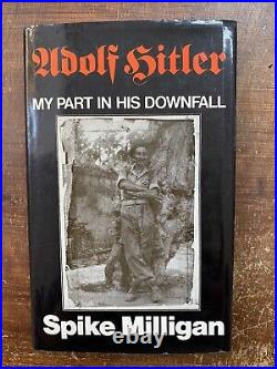 SIGNED Spike Milligan Hitler My Part In His Downfall FIRST Edition 1971