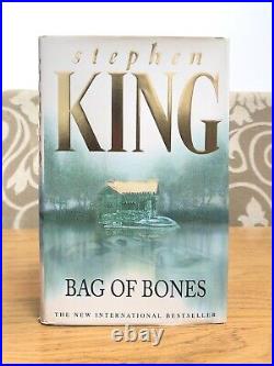 SIGNED Stephen King BAG OF BONES 1998 1st Ed HB Rare UK