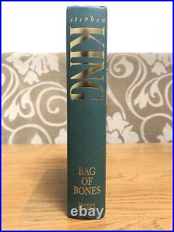 SIGNED Stephen King BAG OF BONES 1998 1st Ed HB Rare UK