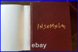 SIGNED Stephen King Insomnia Limited to 1250 1st Edition