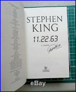 SIGNED Stephen King UK First Edition Hardback