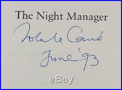 SIGNED THE NIGHT MANAGER By JOHN LE CARRÉ 1993 First Edition Hardcover 379 S25