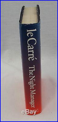 SIGNED THE NIGHT MANAGER By JOHN LE CARRÉ 1993 First Edition Hardcover 379 S25