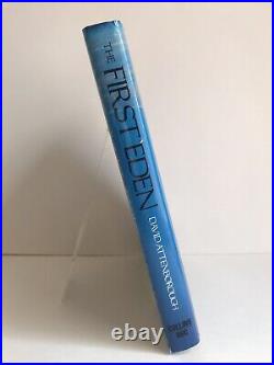 SIGNED The First Eden David Attenborough 1st edition, 1st impression HB + DW