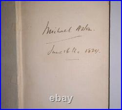 SIGNED The Green Hat By Michael Arlen 1924 First Edition