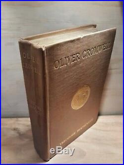 SIGNED Theodore Roosevelt signed 1st edition/print of Oliver CromwellRARE