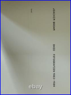 SIGNED Thomas Weski / Joachim Brohm Ohio Fotografien 1983-1984 1st Edition 2009